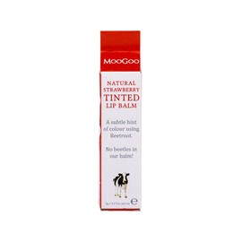 MooGoo Natural Lip Balm Strawberry Tinted 5g