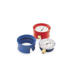 Gauge Boots,2-1/2 in Dia,PR