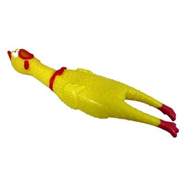 Trev's Toys Squeaky Vinyl Chicken Toy For Dogs - Assorted Designs