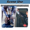 Under Vehicle Inspection Mirror, 12 inch Inspection Mirror with Wheels