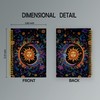 BESERH Celestial Sun and Moon Journal, Whimsical Boho Sun Moon
