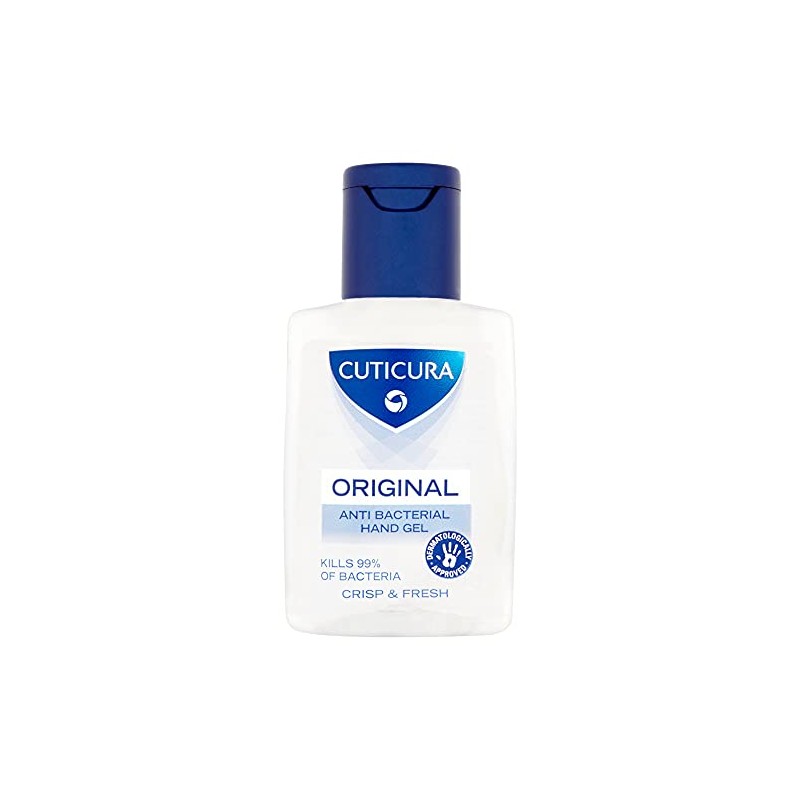 Cuticura Original Anti Bacterial Hand Gel Crisp & Fresh, 50ml