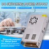 HuanQiuSensmart 110V AC to 12V DC Transformer, 12V 500W 40A