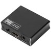 60hz Optical Fiber Audio Splitter Stereo Audio Stable Performance Audio