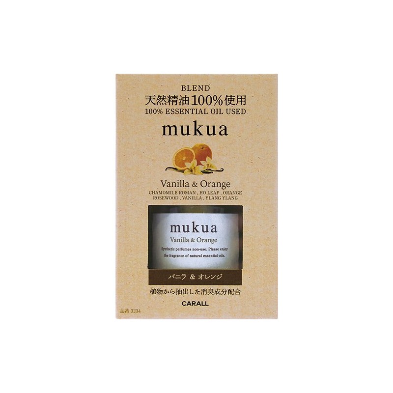 CARALL 3234 Car Air Freshener Mucua Vanilla & Orange 4.2