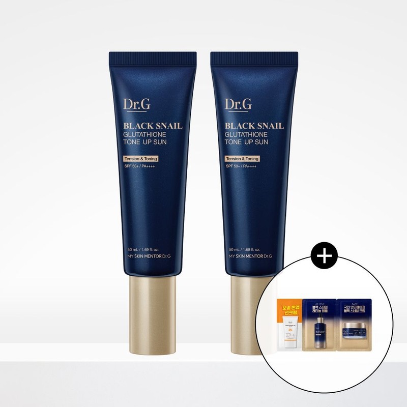 Dr.G 1+1 Tone Up Sun SPF50+PA++++ Black Snail Glutathione Sun