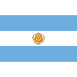 Valley Forge Flag 3-Foot by 5-Foot Nylon Argentina Flag