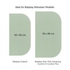 Laleni Premium fitted sheets for the rollaway bed, breathable fitted