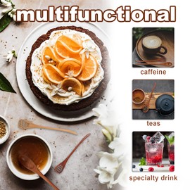 Wshxjzyay 3 Pack Wooden Honey Mixing Stirrer Honey Dipper Sticks Honey Spoon, Wooden Honey Spoon and Dipper, Honey Sticks for Tea Spoons, Coffee Stirring Spoons, Honey Stirrers and Jar