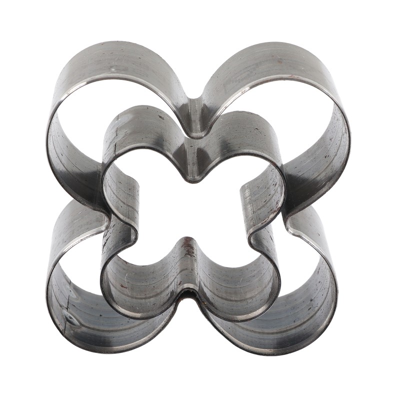 2 Pcs Flower Leather Cutting Die Alloy Steel Sharply 4