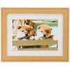 Fujicolor Wooden Picture Frame YM-9 Cabinet 2L Natural Wood 407567