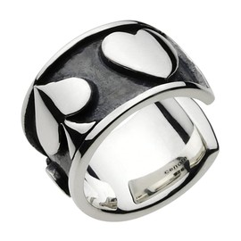 Cenote e0118 Trump Pattern Ear Cuff [925 Silver Accessories], Silver, No Gemstone