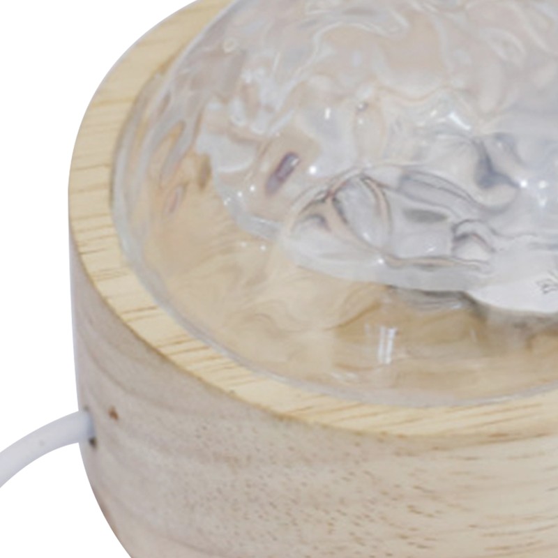 Water Ripple Lamp USB LED Wall Ceiling Projection Decor Table