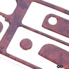 OMAC Wooden Look Dashboard Console Trim Kit for Hyundai Santa