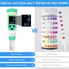 YIYEGO 2025 Chlorine and Pool Salt Meter 7 in 1