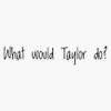 What Would Taylor Do ? Sticker Decal Vinyl Bumper Stickers
