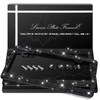 QUANQIUFEI 2 Pack Bling License Plate Frames, Sparkly Rhinestone Diamond