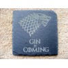 SLATE GAME OF THRONES INSPIRED COASTERS DRINKS MAT ENGRAVED NOVELTY