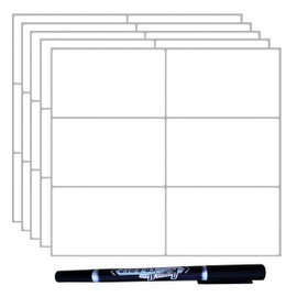 Removable Sticker Labels 5" x 3" 120pcs with Pen, Large Moving Labels for Boxes, Packing Supplies for Moving, White Blank Handwriting Label for Home Organization Projects, Kitchen, Storage Bins