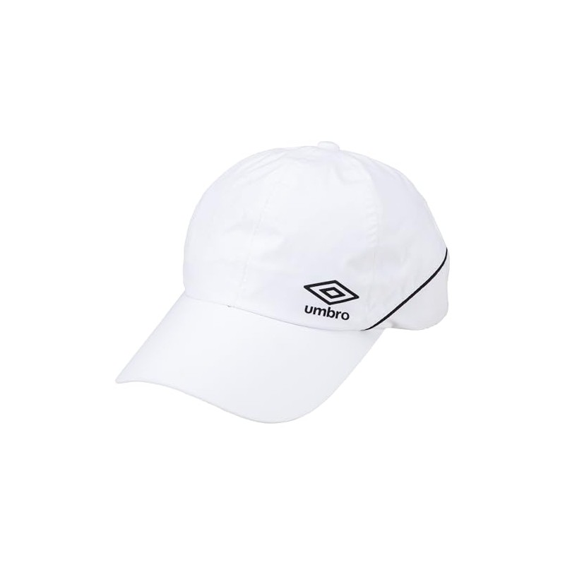 Umbro UF5SCP01U Waterproof Cap, Retroreflective, Ventilation, Rain, Practice, Moving,, WH(UF5SCP01U),