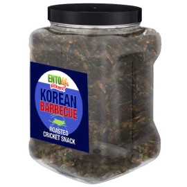 Undisclosed Korean Barbecue Flavored Cricket Snack - Pound Size