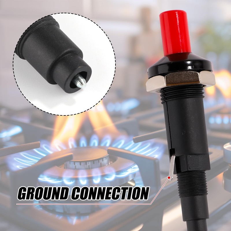 Gosknor 2pcs Piezo Spark Igniter Ignition, Grill Igniter Replacement Electrode