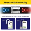 iPower 6 Inch Inline Booster Duct Fan with Speed Controller,