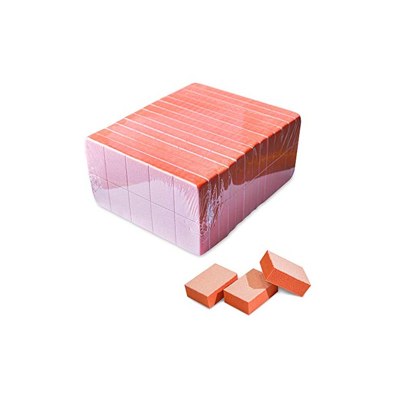 Karlash Nail Mini Orange Buffer Block File 80/100 Grit 2