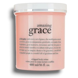Amazing Gracē - Whipped Body Crème/Cream | Luxurious Formula Offers Lightweight, Whipped Texture That Melts into Skin to Deeply Moisturize & Soothe, Leaving It Silky Soft & Lightly Fragranced | 480mL