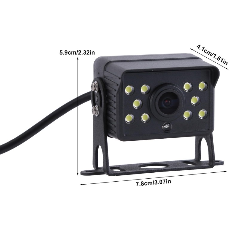 Rear Backup Reverse View Camera with AHD 1080P & 720P