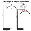 Lash Light for Eyelash Tech-Esthetician Ring Light, Half Moon Light