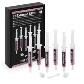 Errecom Extreme Ultra - 6 x 6 ml, Dichtungsmittel für Klimaanlagen und Kühlsysteme inklusive 1/4 SAE-und 5/16 SAE-Adapter (für R410a, R32)