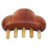 Sandalwood Meridian Comb Nose Massager Rosewood Scalp Massage Comb Set