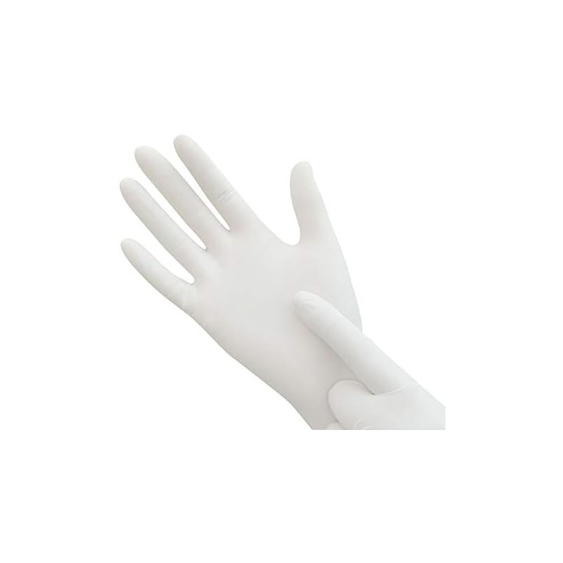 AMBIDERM - Guante Ambiderm Plus Liso Blanco Grande Caja con