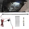 Ongfuwu Under Hood LED Light Kit, 12V Waterproof Car Under
