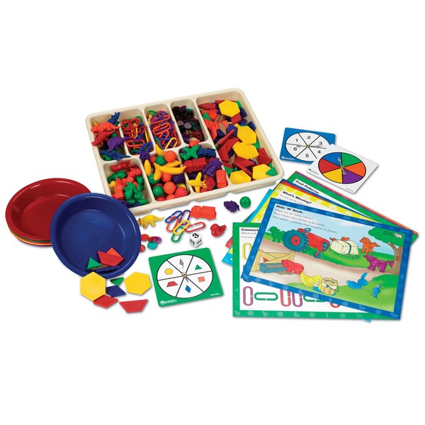 Learning Resources Super Sorting Set with Cards, Color & Number Recognition, Educational Toys for Kids, Early Math Skills, 564 Pieces, Ages 3+
