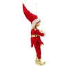 Kurt Adler 10-Inch KSA Kringles Red & Gold Elf Ornament