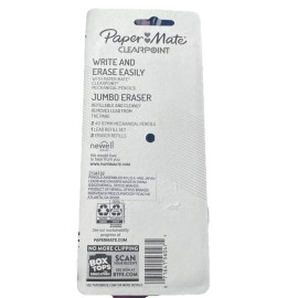 Paper Mate Clear Point Mechanical Pencils, 0.7mm, #2, Fashion Barrels, 2 Count