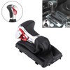 Akozon Gear Knob, Gear Knob Cover Leather Replacement Gear Lever