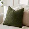ANRODUO Pack of 2 Textured Boucle Throw Pillow Covers Soft
