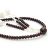 Soka Gakkai Prayer Beads, Natural Pure Rosewood, High Class Tuft,