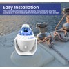 Boat Compass Marine Dash Mount - Boating Dashboard Compass Large