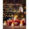 BEICHI Rechargeable Candles, Tea Lights Candles Battery Operated with Remote,