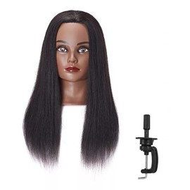 Hairingrid Cabeza Maniqui Cabello Natural #2 Negro 55 Cm Hairingrid