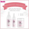 Glossco Waves & Curls Shampoo 500ml + Mascarilla 500ml Kit