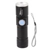 UV Flashlight USB 395nm LED Ultraviolet Black Light Detector for