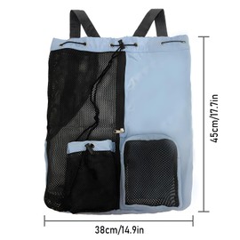 ZCOINS Unisex Swim Bag (Blue)
