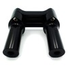NBX- 4 inch / 4" Tall 1.25" Mount Black Hefty