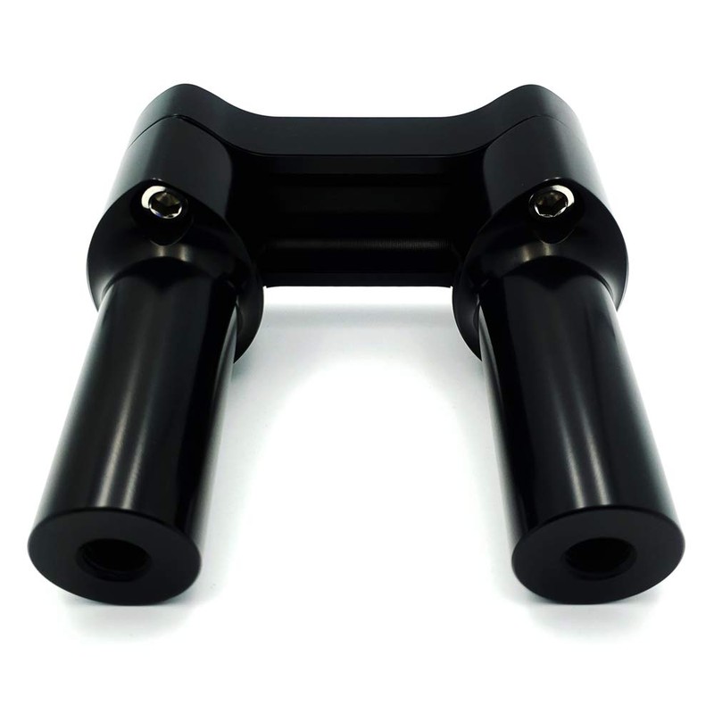 NBX- 4 inch / 4" Tall 1.25" Mount Black Hefty