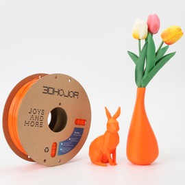 PLA Pro (PLA+) Filament 1.75mm, 3D Printer Filament PLA Plus, Cardboard Spool 3D Printing Filament PLA +, Dimensional Accuracy +/- 0.03 mm Orange,1kg